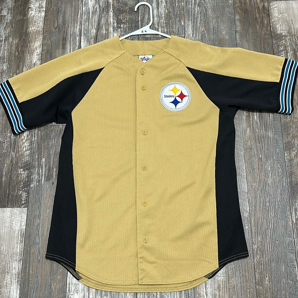Vintage majestic made in usa Steelers jersey